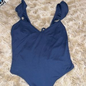 Lulu’s Open Back Bodysuit